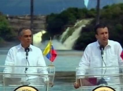 Ministros de Colombia y Venezuela