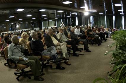 Encuentro de Fidel con intelectuales