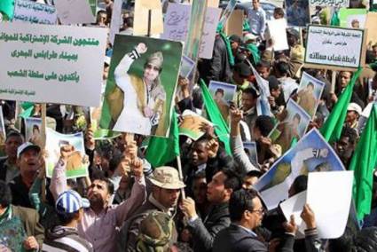 Marcha en Libia contra invasión extranjera