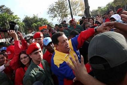 Presidente venezolano Hugo Chávez