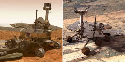 Mellizos Spirit y Opportunity 