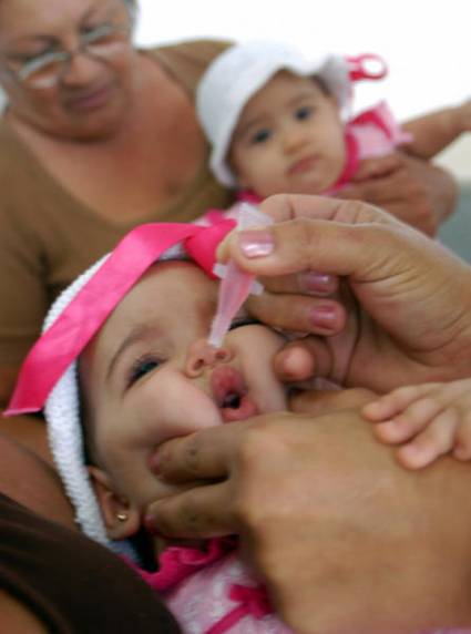 Vacunación antipolio