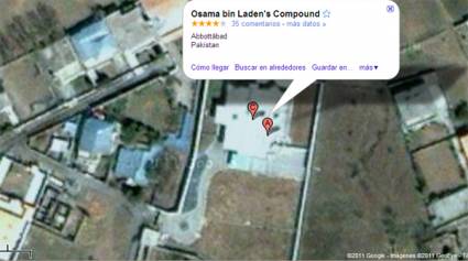 Lugar donde se encontraba Bin Laden cuando lo mataron 