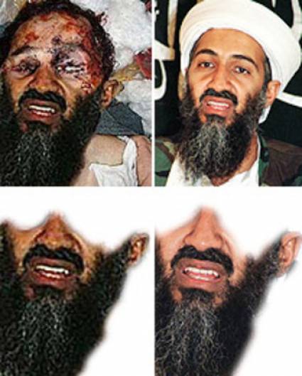 Muerte de Bin Laden manipulada