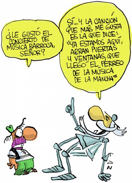 Don Quijote y Sancho 