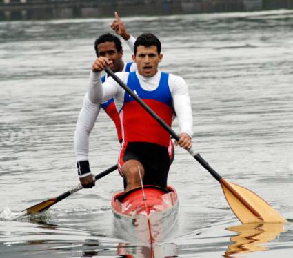 Serguey Torres y Karel Aguilar