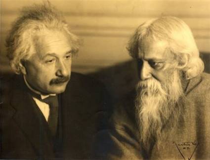 Rabindranath Tagore y Albert Einstein