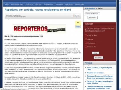 Web Reporteros por contrato 