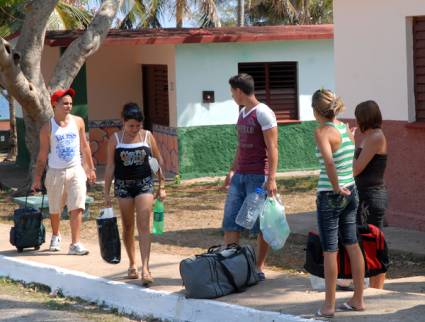 Jóvenes optan por el campismo