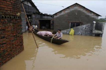 Inundaciones en China