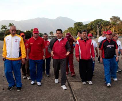 Chávez sigue su proceso de rehabilitación