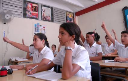 Jóvenes estudiantes