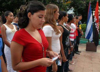 Jóvenes santiagueros