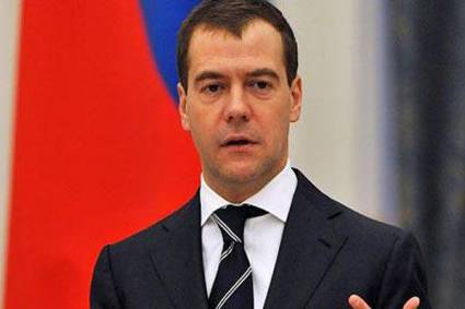 Presidente ruso Dmitri Medvédev