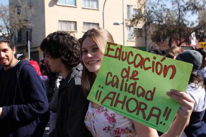 Estudiantes chilenos