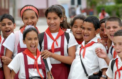 Niños cubanos