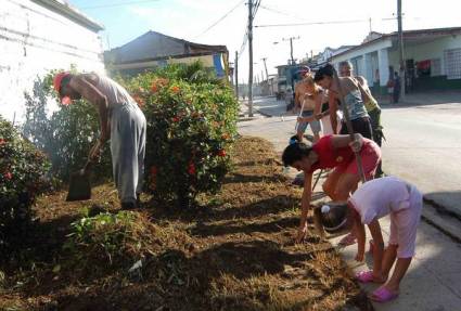 Vecinos de distintas comunidades rurales