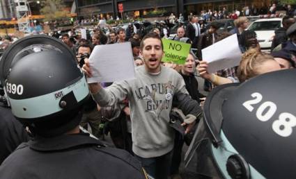 Indignados en Nueva York 