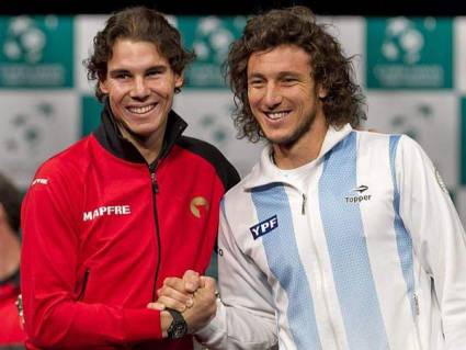 Rafael Nadal y Juan Mónaco