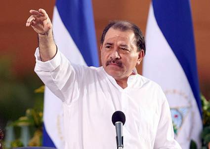 Daniel Ortega, presidente de Nicaragua