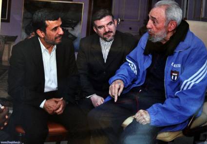 Encuentro de Fidel con Ahmadineyad