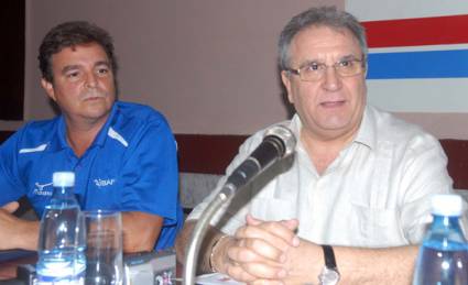 Ricardo Fraccari y Antonio Castro