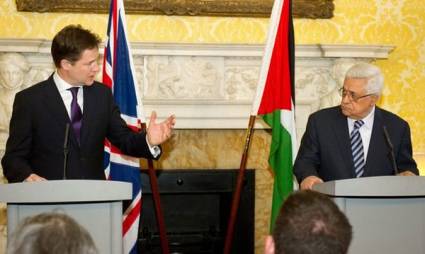 Abbas visita el Reino Unido