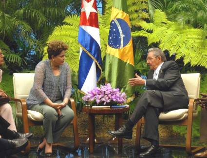 Visita de Dilma Rousseff a Cuba