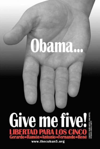 Obama... Give me five