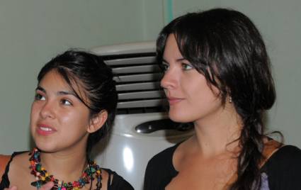 Delegación juvenil chilena en Cuba