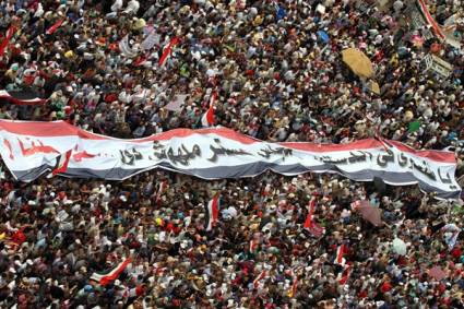 La plaza Tahir, en el Cairo