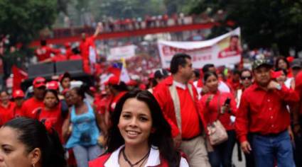 Jóvenes venezolanos