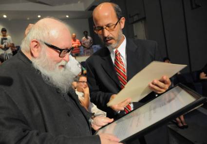 Hermann Nitsch y Rolando González