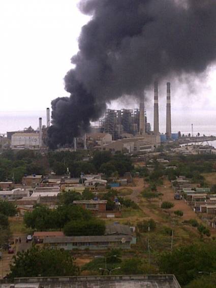 planta termoeléctrica Ramón Laguna