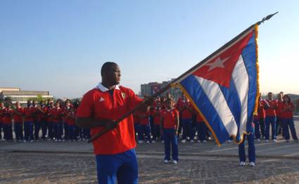 Abanderada la delegación cubana que asistirá a los Juegos Olímpicos de Londres