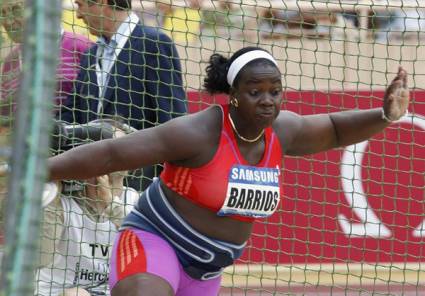 Discóbola cubana Yarelis Barrios