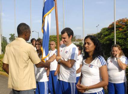 Delegación cubana que participará en la XL Olimpiada Mundial de Ajedrez