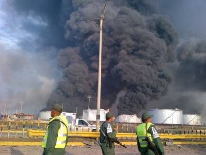 Explosión en la refinería de Amuay