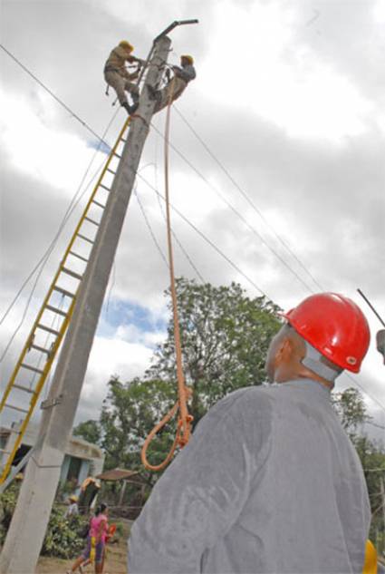 Electricidad en Guantánamo