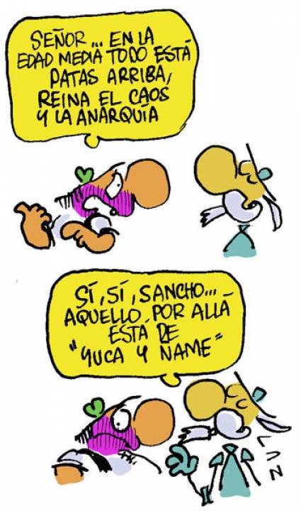 Don Quijote y Sancho