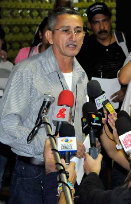  Rubén Zamora, delegado de las FARC-EP