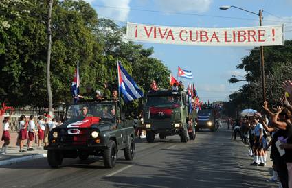 Llegada de Fidel a La Habana