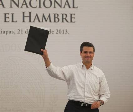 Cruzada contra el hambre en México