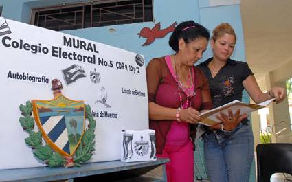 Cuba en elecciones