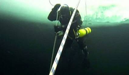 Buceo en aguas heladas