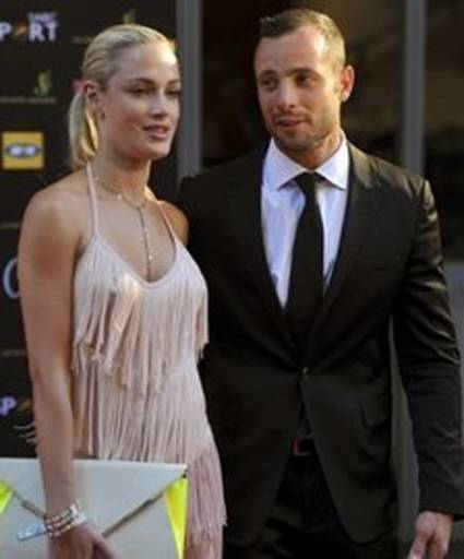 Reeva Steenkamp y Oscar Pistorius