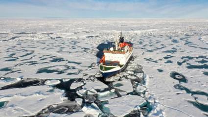 Navegación en el Polo Norte