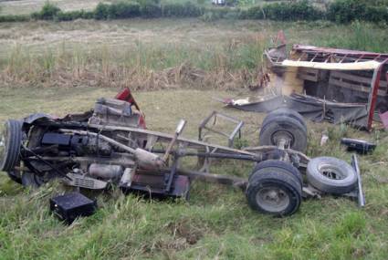 Accidente de tránsito en Holguín