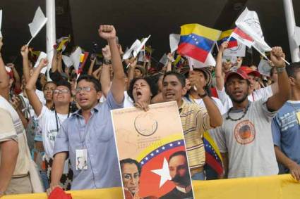 Honrarán a Chávez jóvenes del mundo
