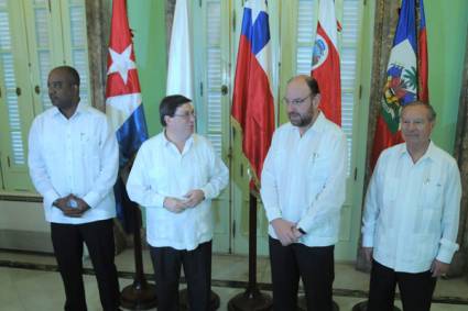 Reunión en La Habana